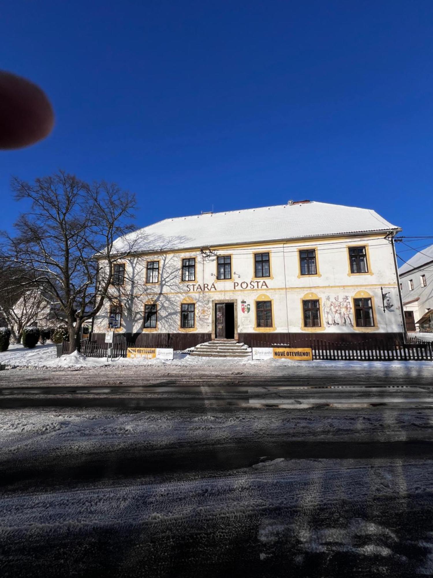 Hotel Stara Posta Telnice Zewnętrze zdjęcie
